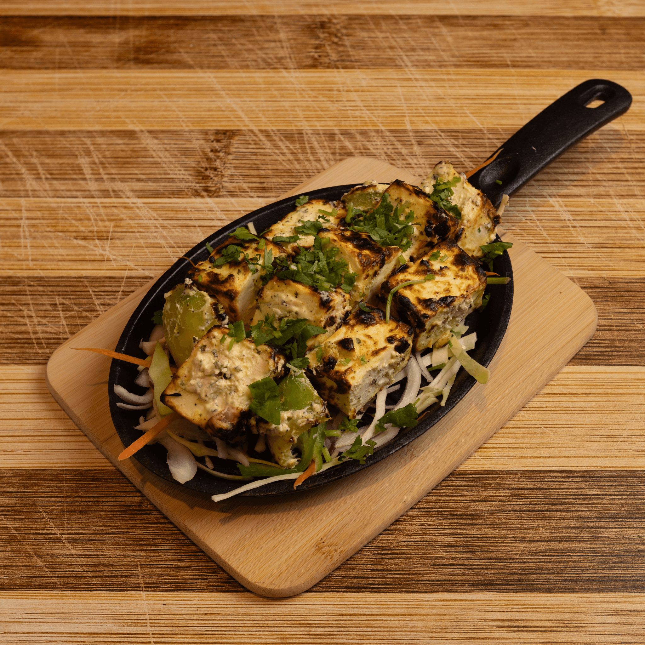 Tandoori Paneer Tikka.
