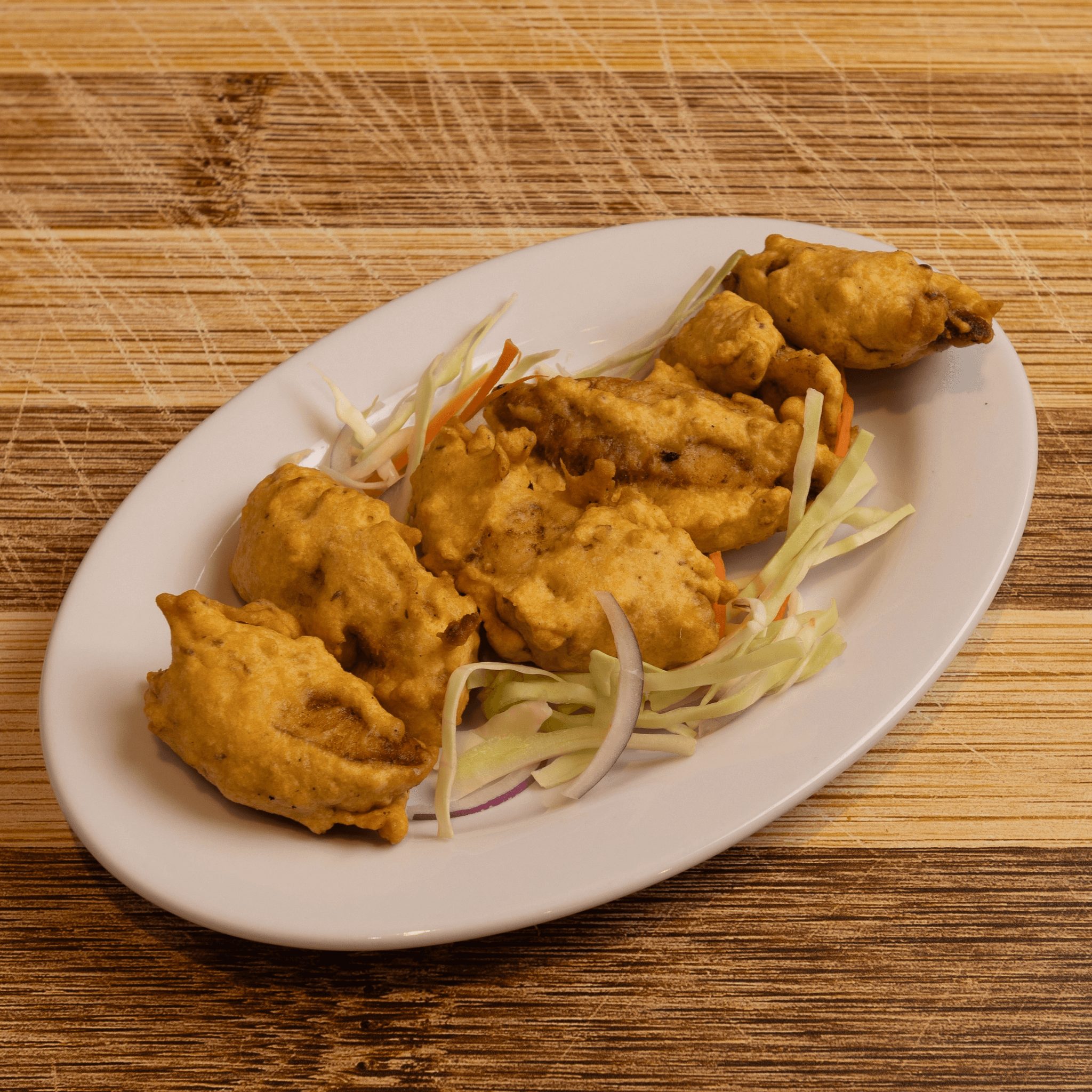 Fish Pakoras (6 Pcs).
