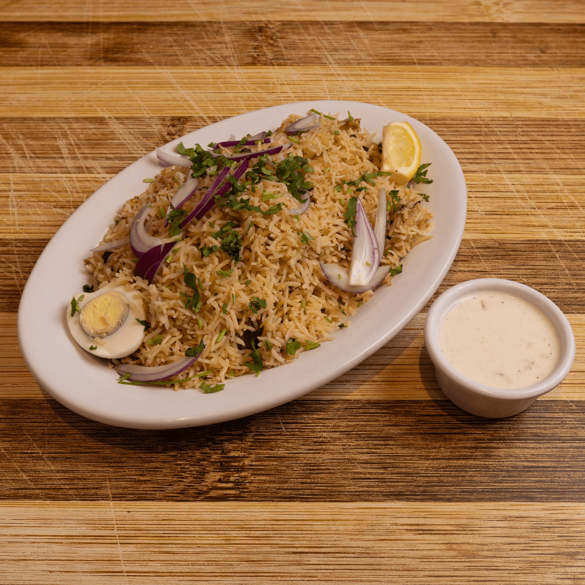 Lamb Biryani.