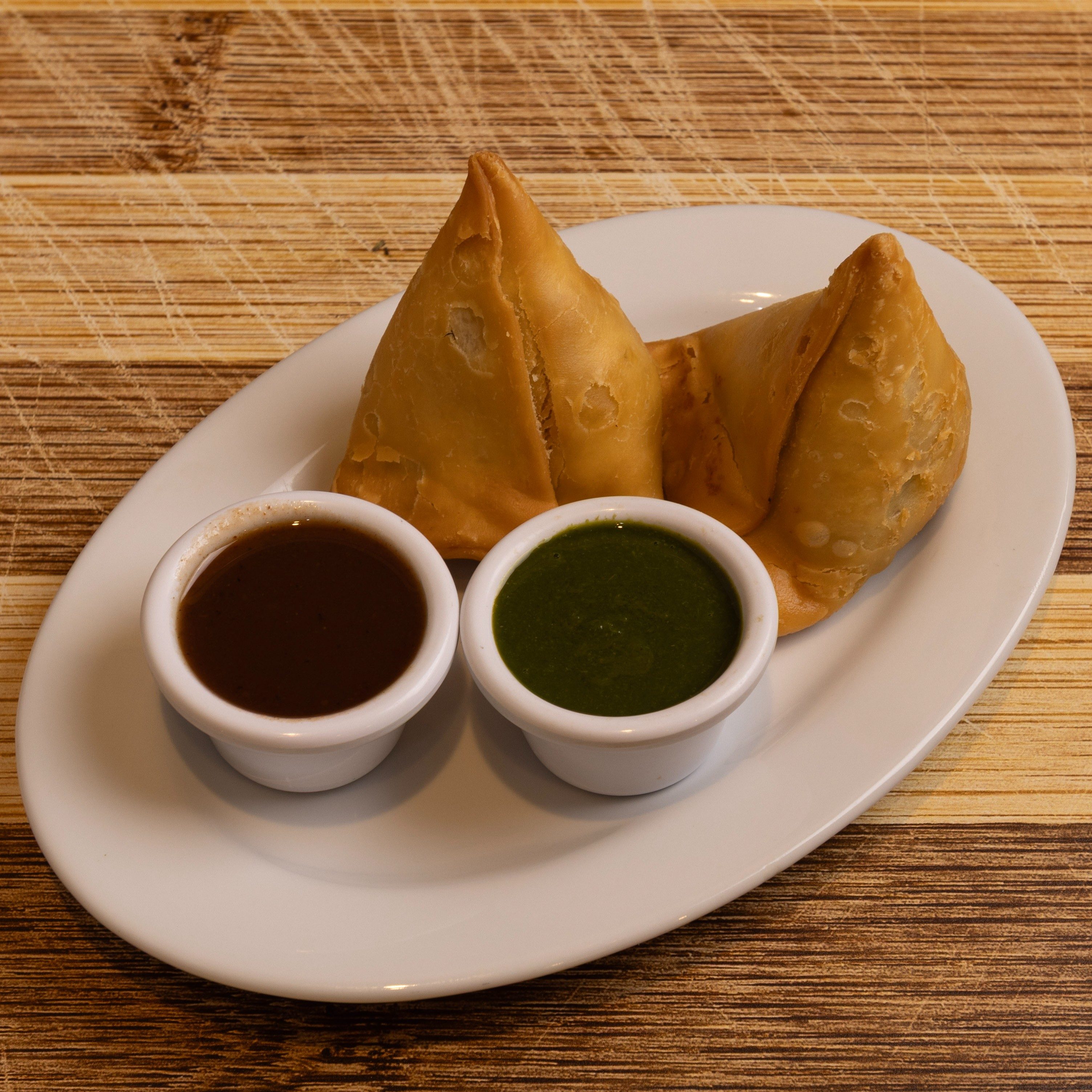 Vegetable Samosa.