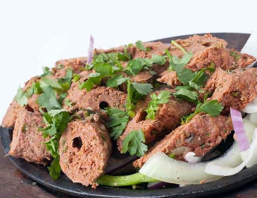 Lamb Seekh Kabob.