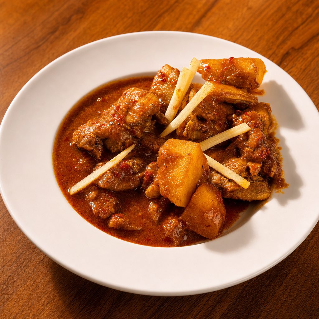 Vindaloo Chicken.