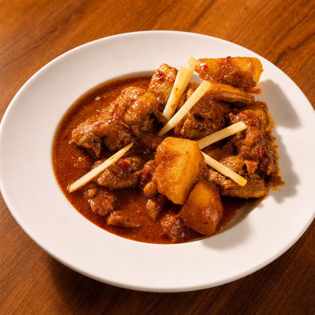 Vindaloo Chicken.