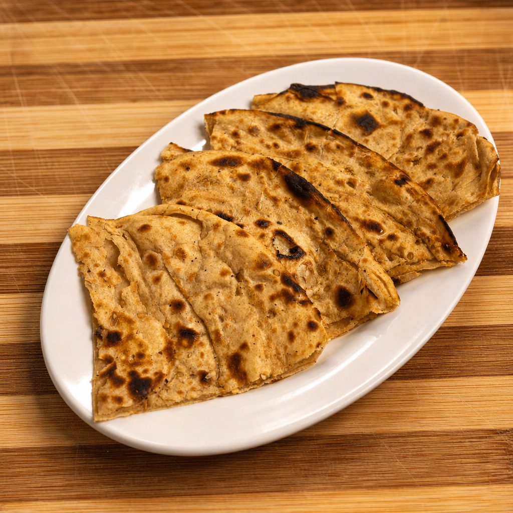 Jaipuri Lacha Paratha.