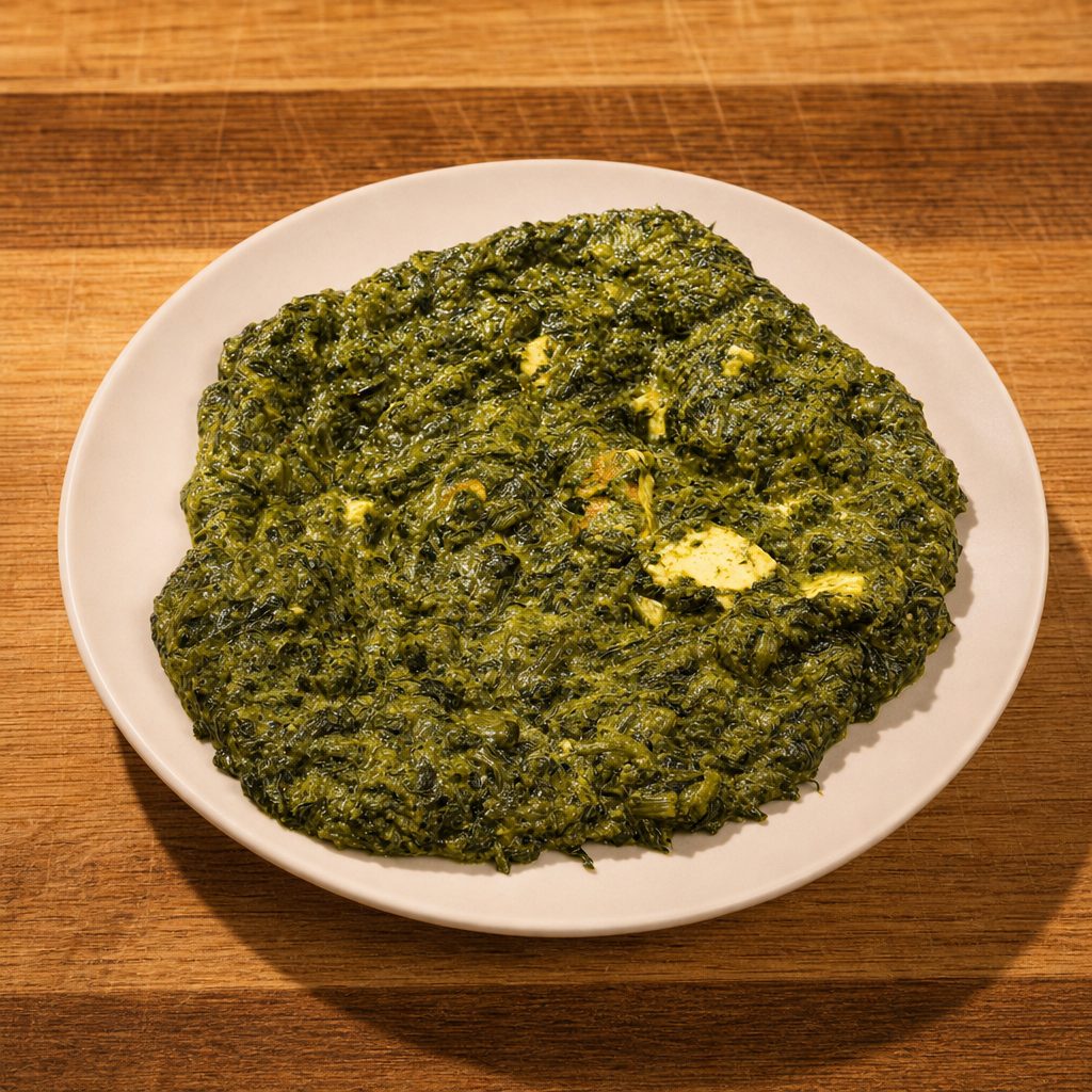 Saag Paneer.