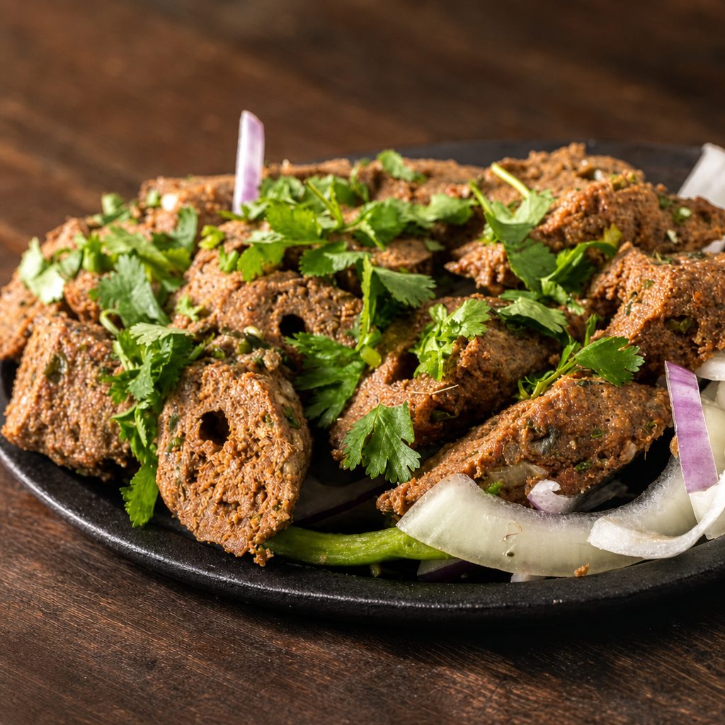 Lamb Seekh Kabob.