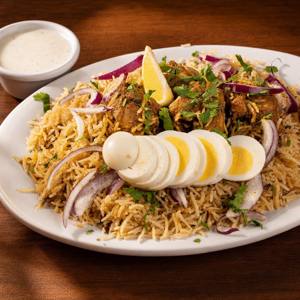 Chicken Biryani.