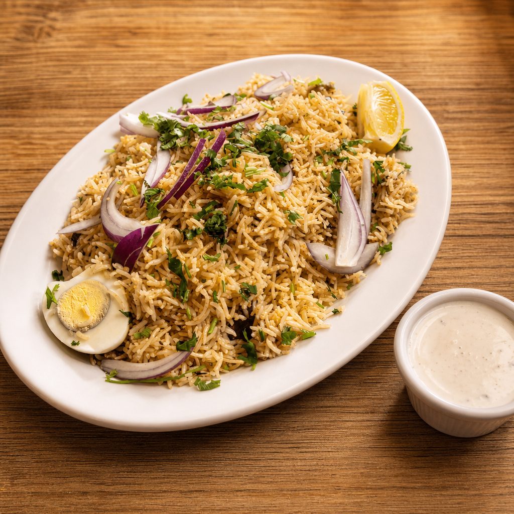 Lamb Biryani.