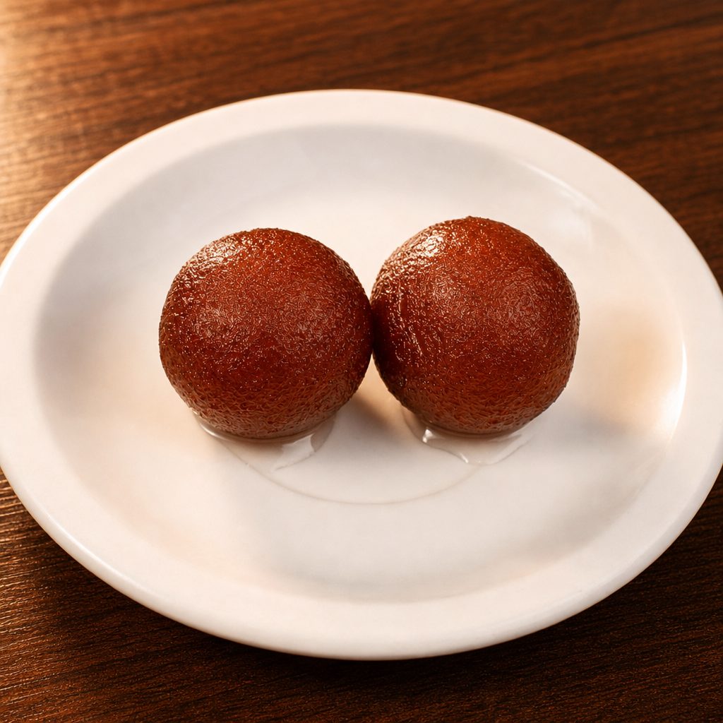 Gulab Jamun.