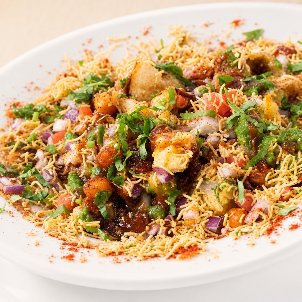 Samosa Chaat.